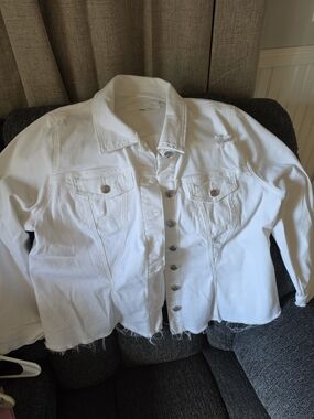 Maurices White Denim Jean Jacket